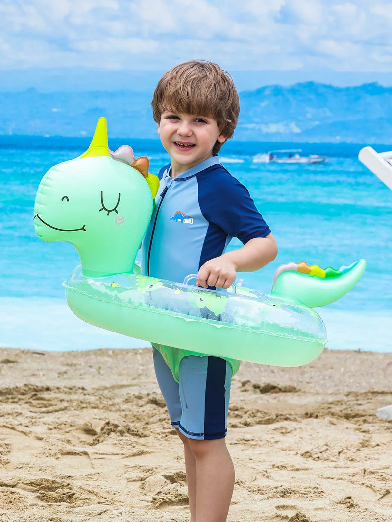1+1 GRATIS | DinoFloat – Der aufblasbare Dino-Schwimmring für Kinder