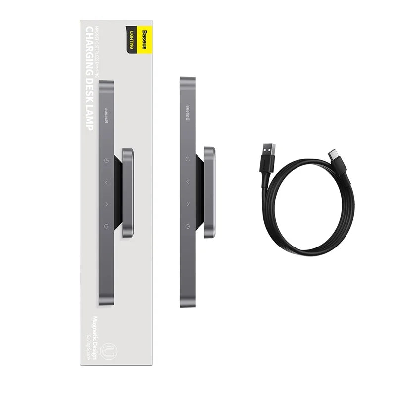LUMINA MAG Desk Light | Magnetisch & Stufenlos Dimmbar | Wiederaufladbar | Augenschonend