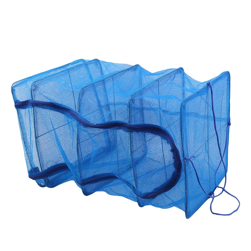 Trockennetz AeroDry 3X | Faltbarer Hängekorb mit 3 Ebenen | Für Fisch, Kräuter, Gemüse & Pflanzen | 35×35×65 cm