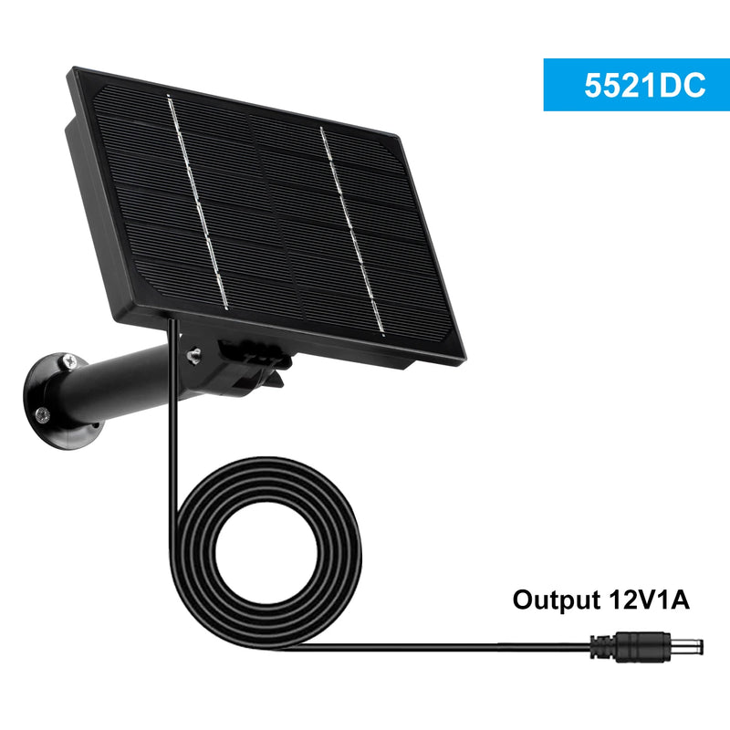Solatrix 4W Solarpanel Ladegerät für Außenbereich | IP66 Wasserdicht | Mit USB/Type-C/DC Anschlüssen & Timer-Funktion | Für 6×18650 Batterien (nicht enthalten)