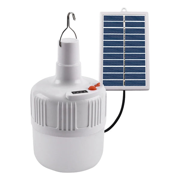 Solanite Solar LED Hängelampe | 6–12 Std. Licht | Wiederaufladbar & IP65 Wasserdicht | Für Camping, Garten & Notfälle