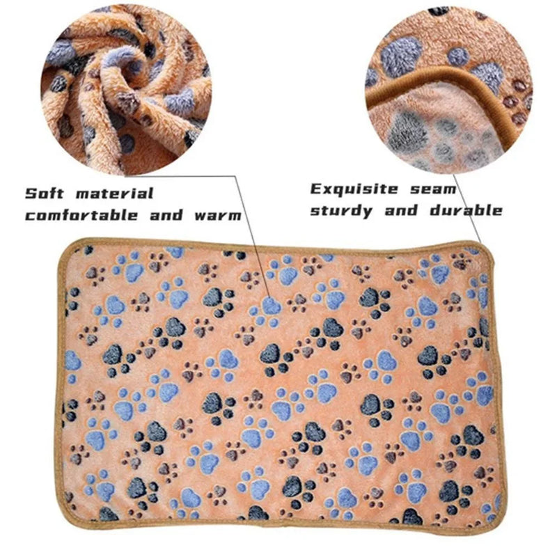 PawFleece Comfort Haustierdecke aus Korallenfleece | Extra Weich & Waschbar | 3 Größen | Für Hund & Katze