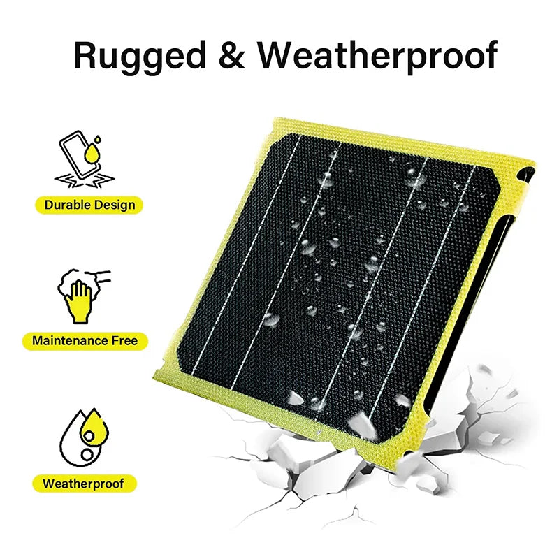 SolarNomad Flexibles Solar-Panel zum Falten | 30W/40W | Monokristallin & ETFE | Schnellladefunktion & USB-Ausgang | Für Reisen, Camping & Outdoor