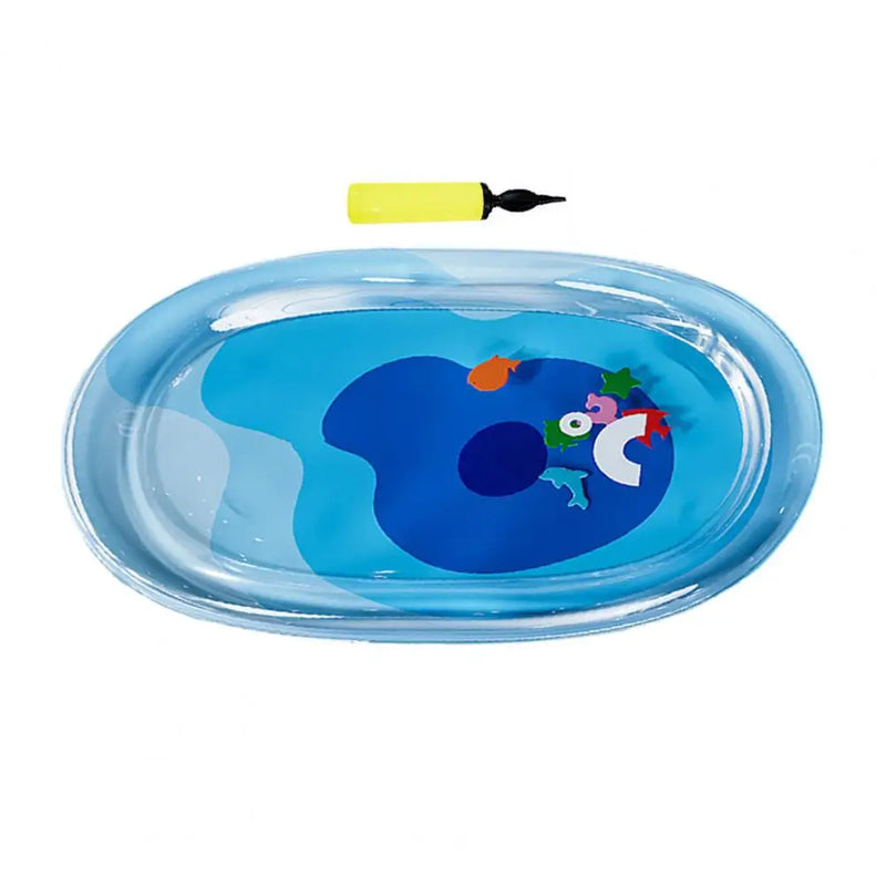 Kühlmatte FrostoPaws AquaPad | Aufblasbare Wassermatte für Hunde & Katzen | Kratzfest & mit Luftpumpe | In 3 Größen verfügbar