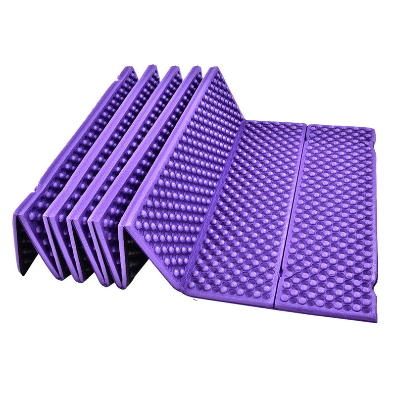 TrekLuma Faltbare Isomatte | Ultraleicht & Wasserdicht | Egg-Groove Komfort | Für Outdoor & Camping