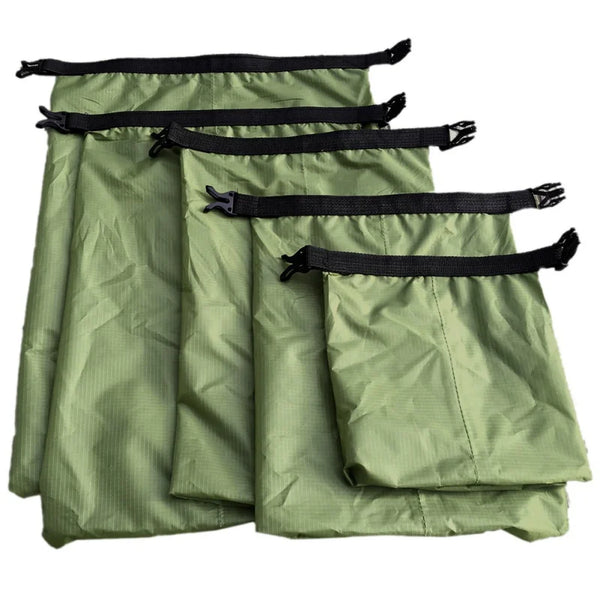Dry Bag Set Sealon | Wasserdicht & Sanddicht | 5er-Set (1,5L–6L) | Für Reise, Strand & Outdoor