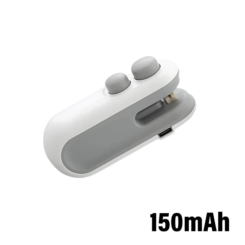 SealMate Mini Handlicher Folienschweißer | Tragbar & wiederaufladbar | 2-in-1 Versiegeln & Schneiden | Mit Magnet & USB-Ladekabel