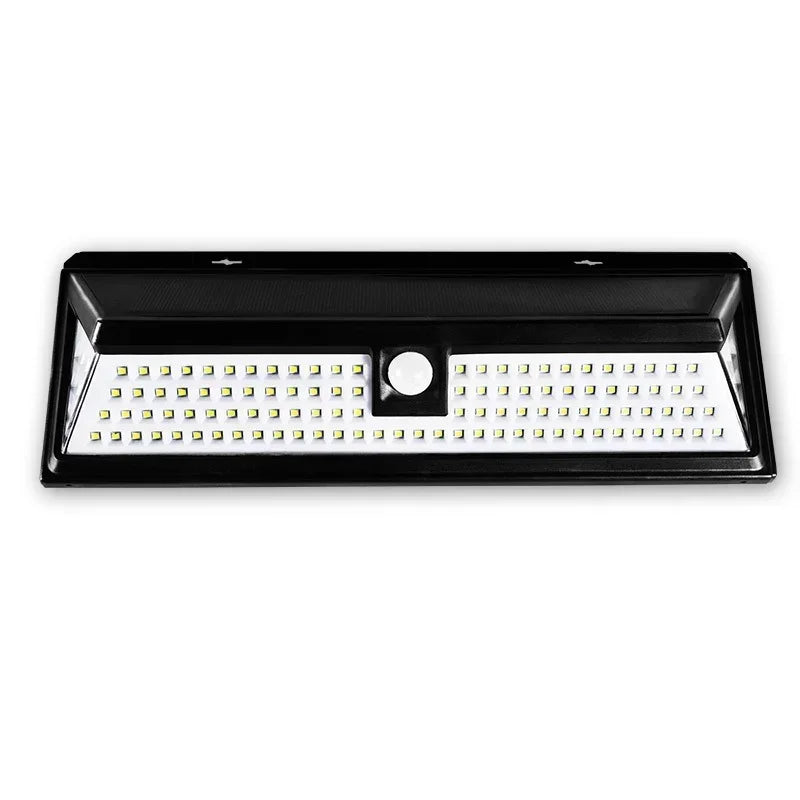 SunSecure 90 Solar Wandleuchte mit Bewegungssensor | 90 LEDs | 3 Modi | IP65 Wasserdicht | 4400 mAh Akku | Außenbeleuchtung für Garten, Terrasse & Hof
