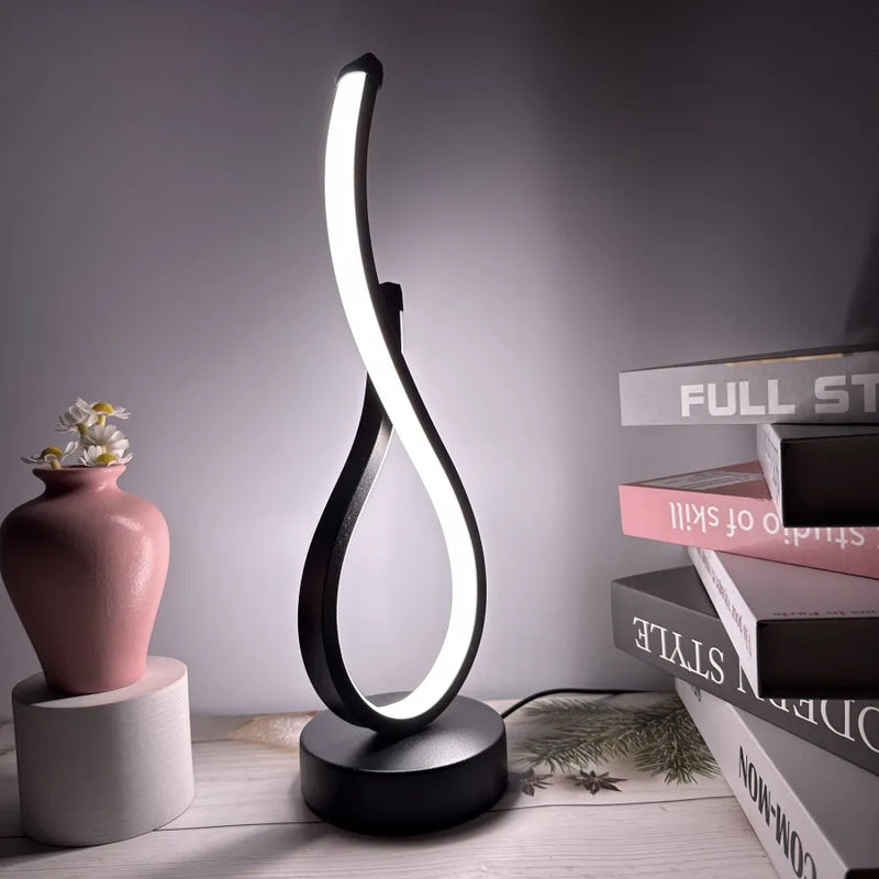 Lumoara LED Tischlampe | Dimmbar | 3 Lichtfarben | Modernes Design
