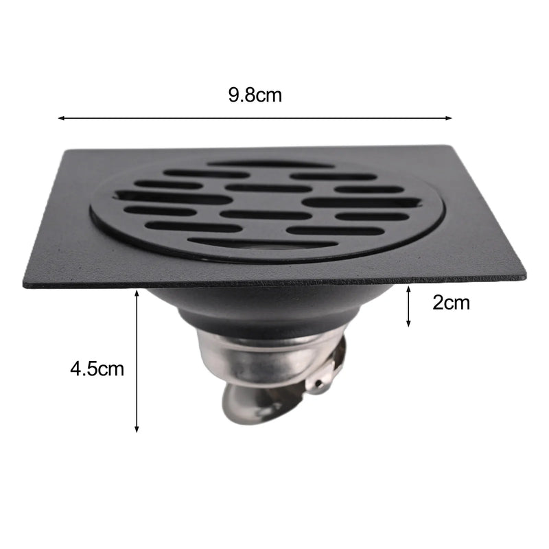 Bodenablauf AquaShield ProDrain | Rückstau-Stopp & Geruchsschutz | Edelstahl 304 | Insekten- & Geruchsdicht | Für Bad, Dusche & Küche