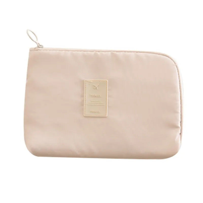 TechTasche Kabeltasche Wasserdicht | Elektronik-Organizer für Reisen | Kompakt & Robust | Nylon 23x15cm