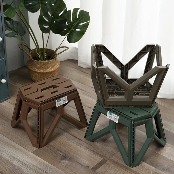 CampFold Klapphocker | Faltbarer Outdoor-Hocker | Hohe Tragkraft | Kompakt & Wetterfest