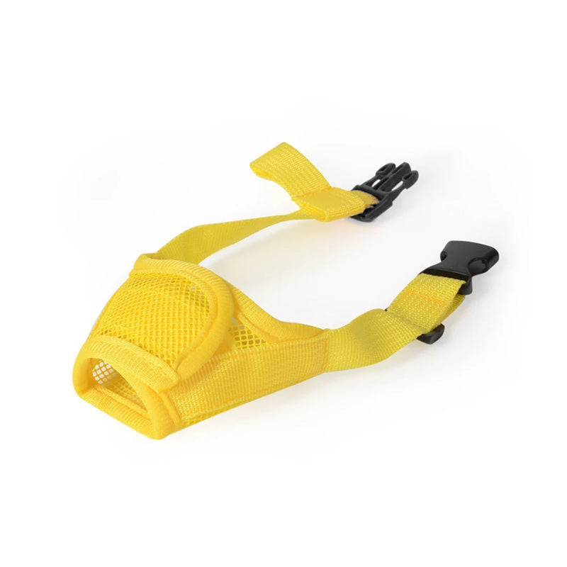 BellStop+ | Atmungsaktiver Hunde-Maulkorb | Verstellbarer Nylon-Maulkorb | Anti-Bellen & Anti-Beiß-Schutz | S-XL Größen