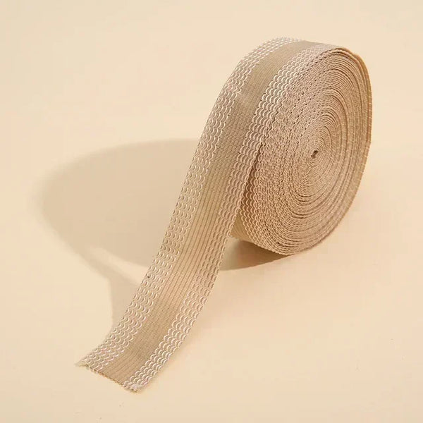 TextilEase Bügelfix Saumband 2m | Selbstklebendes Hosenkürzband | Kein Nähen nötig | Für DIY & Textilreparatur