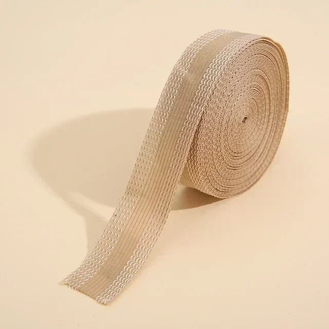 TextilEase Bügelfix Saumband 2m | Selbstklebendes Hosenkürzband | Kein Nähen nötig | Für DIY & Textilreparatur