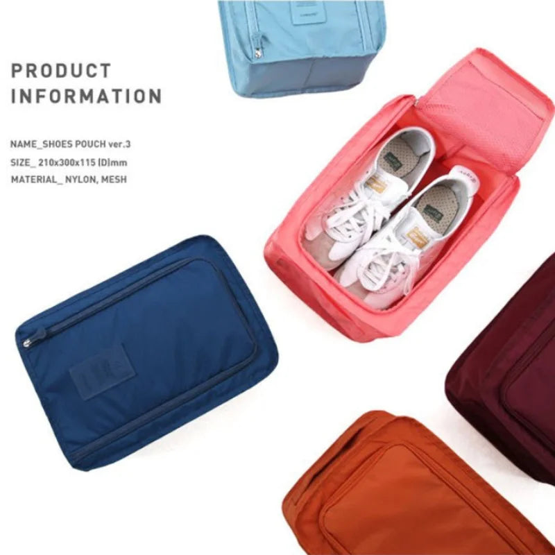 Multifunktionale Reise-Aufbewahrungstasche TravelEase FlexBag | Kosmetik- & Schuh-Organizer | 21×30×11,5 cm | 6 Farben