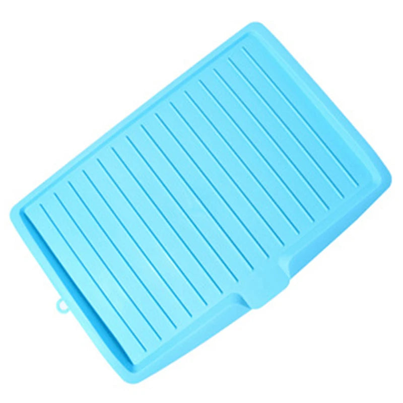 FlexiDry Pro Flexibles Abtropfgestell | Silikon-Abtropfmatte für Spüle | Hitzebeständig & Faltbar | 44,7 x 30,9 cm | Geschirr-Organizer für Küche