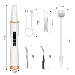DentoraSonic | Ultraschall-Zahnpflegegerät für Hunde & Katzen | 5-Stufen Zahnsteinentferner | USB-Aufladung