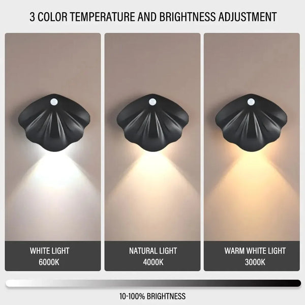 LED-Sensorleuchte LightSense Pro | 3 m Reichweite | 3 Lichtfarben | Magnetisch & Wiederaufladbar