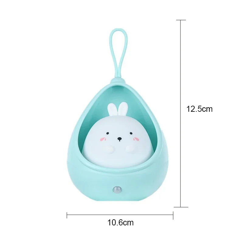 LumiSense Aura | Intelligentes LED Nachtlicht | Bewegungsmelder & 3 Modi | Warmweißes Licht