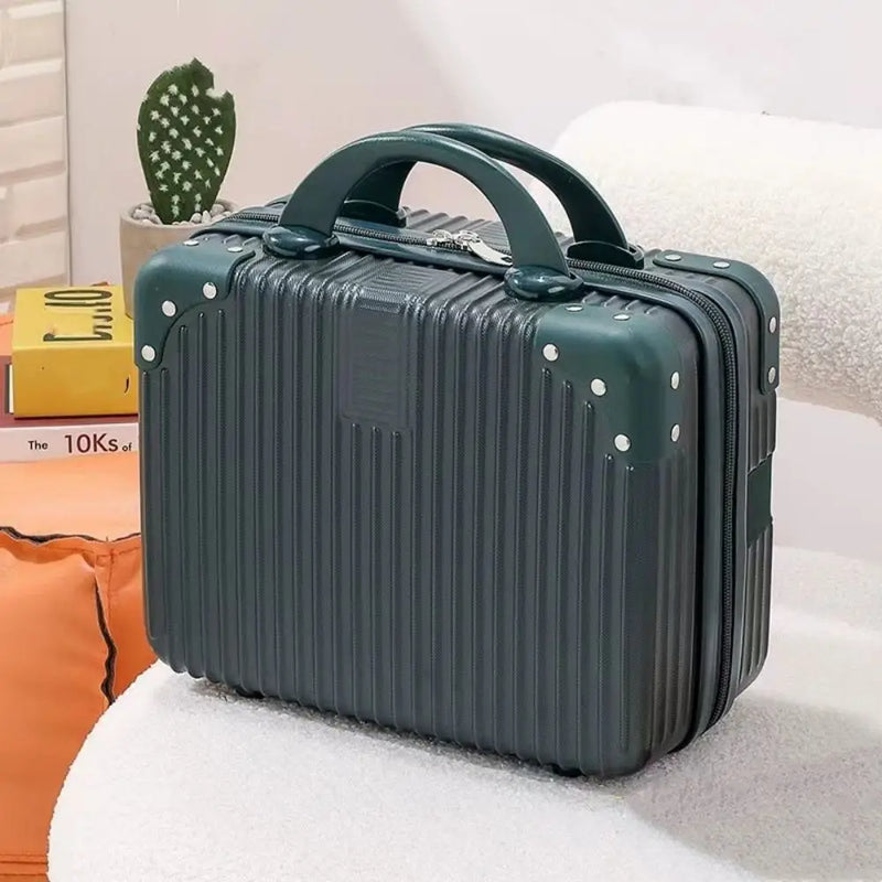 Travellia Mini-Kosmetikkoffer | Kompakt & Stylisch | Hartschale aus ABS+PC | Ideal für Reisen & Make-up