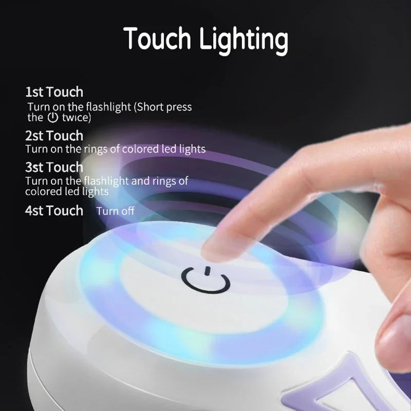 LED Hundeleine LumiLeash FlexiLight | Ausziehbare Leine mit Beleuchtung | 3 m & 5 m Länge | Für Hunde & Katzen bis 35 kg