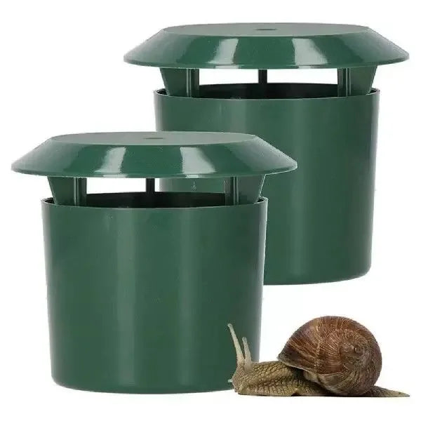 Schneckenfalle SnailGuard EcoTrap | Umweltfreundliche Tierabwehr | Wiederverwendbar & wetterfest | Für Garten, Gemüsebeet & Bauernhof