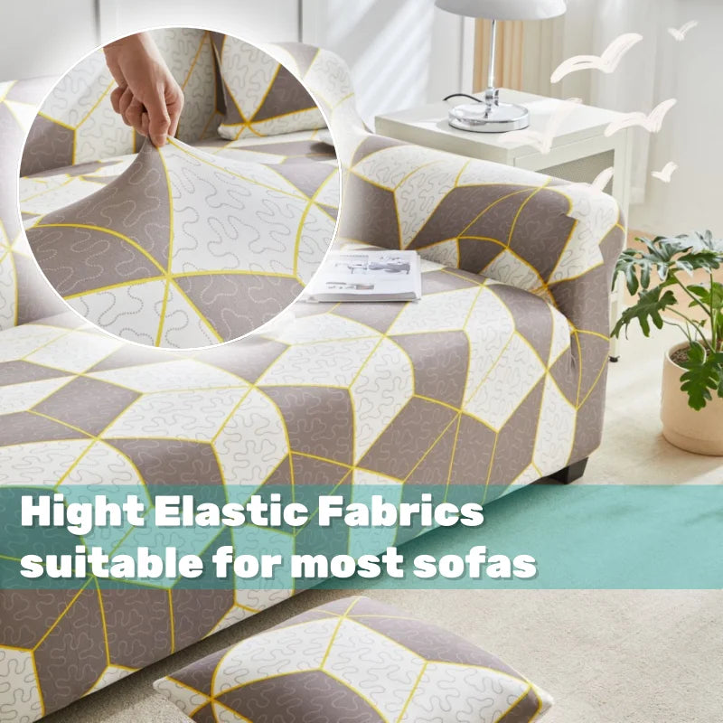 FlexiHome Elastischer Sofaüberwurf | Moderne Passform | Rundum-Schutz für 1–4-Sitzer Sofas | Waschbar & Stilvoll