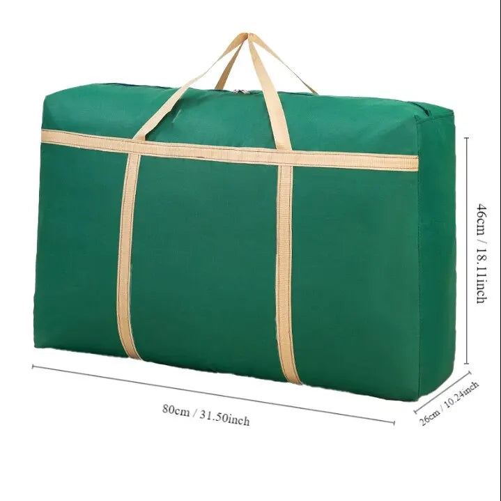 Umzugstasche CarryMax 105L | Wasserdicht & Komprimierbar | Oxford-Stoff | Extra Große Kapazität