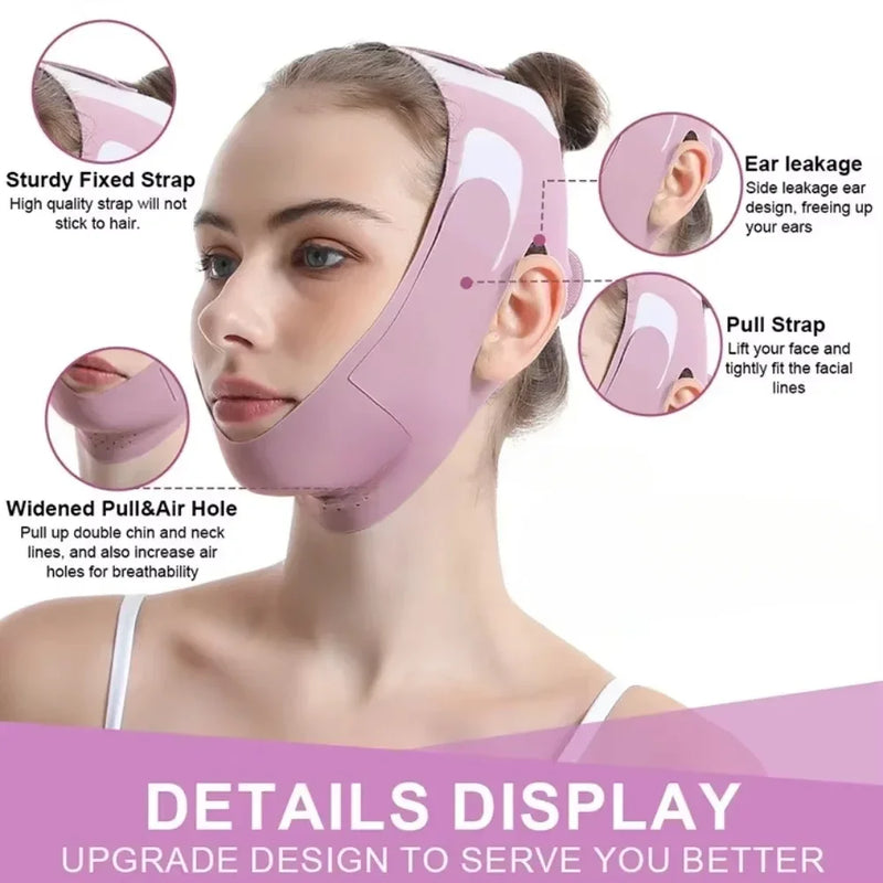 V-Lifting Maske FaceForm | 360° Gesichtsstraffung | Atmungsaktiv & Elastisch | Für Damen & Herren