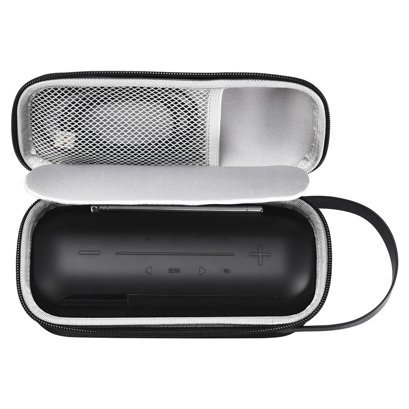 SoundGuard TravelCase Stoßfeste Lautsprechertasche für JBL | 20 × 9 × 9 cm | EVA-Hartschale mit Reißverschluss & Trageschlaufe | Für FLIP & TUNER Serien