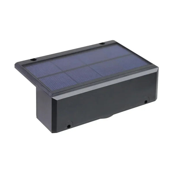 Lumora LED Solar Wandleuchte Außen | 3 Lichtmodi | IP65 Wasserdicht | Garten-, Balkon- & Zaunbeleuchtung ohne Kabel