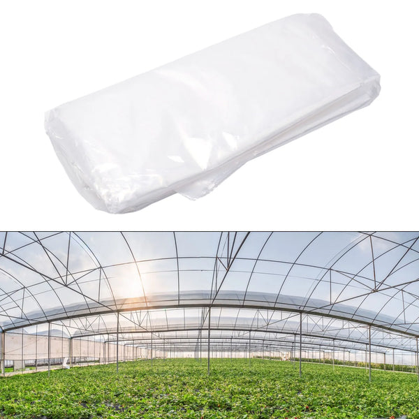 Plantovia GrowCover Faltbare Gewächshausfolie | UV- & Wasserfest | Frostschutz & Frühbeet-Abdeckung | Aus robustem PE |