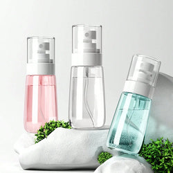 Flacona Reiseflasche | Nachfüllbar | PETG | 30/60/100 ml | Transparent oder Rosa