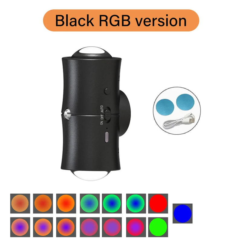 LED Nachtlicht LumoSense | Bewegungsmelder & RGB | Magnetisch & Wiederaufladbar | 1500 mAh Akku