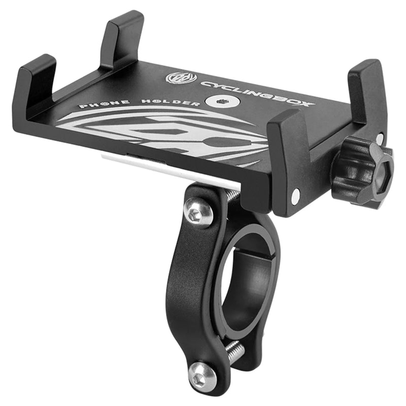 Fahrrad Handyhalterung RideGrip 360 Pro | 360° Drehbar | Aluminiumlegierung | Stoßfest & Sicher | Für Fahrrad, Motorrad & E-Scooter