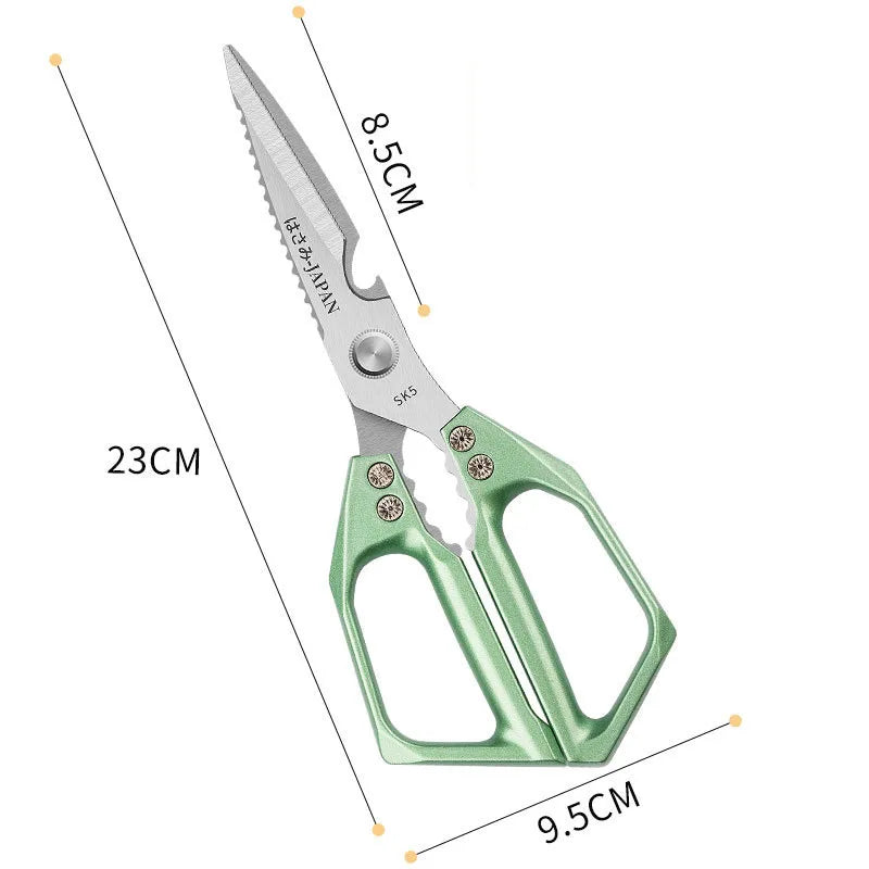 Küchen­schere multifunktional | Edelstahl SK5 | Für Fleisch, Fisch & Gemüse | Ergonomischer Griff