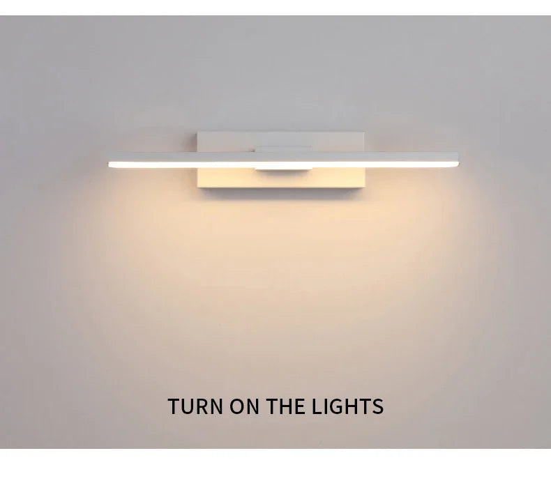 AuroLite Verstellbare LED-Wandleuchte | 330° Schwenkbar | Modernes Design für Schlafzimmer & Wohnzimmer | Aluminium