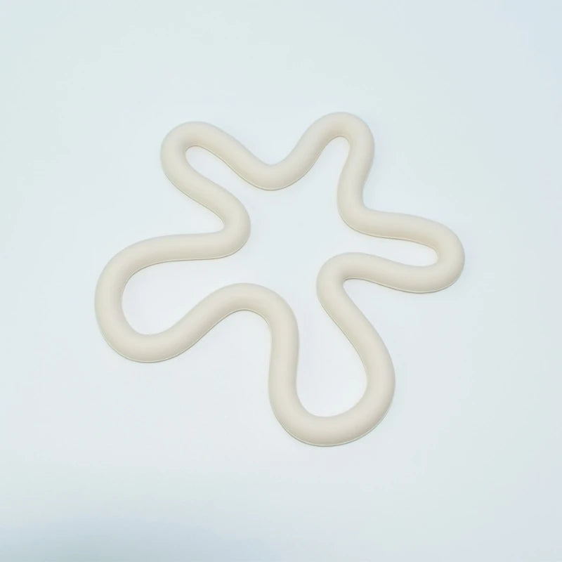 Silikon-Untersetzer HexaGrip | Geometrisches Design | Hitzebeständig & rutschfest | 16,5 cm | Für Töpfe, Tassen & Schüsseln