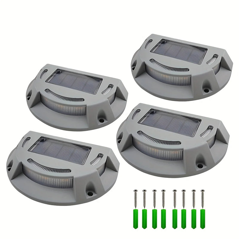 Lumivance Solar-Treppenlicht 2-in-1 | Warmweiß & Kaltweiß | Wasserdicht IP65 | Für Außen, Stufen, Wege & Einfahrt