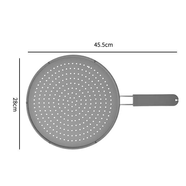 Spritzschutzdeckel Sileva SafeSplash | Silikon-Spritzschutz für Pfannen & Töpfe bis Ø28 cm | Hitzebeständig & multifunktional
