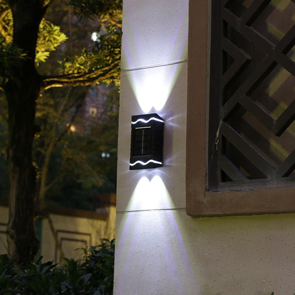 Solar Außenleuchte SOLVARA | IP65 Wetterfest | Automatischer Dämmerungssensor | 12x6,5 cm | Warm- oder Kaltweiß
