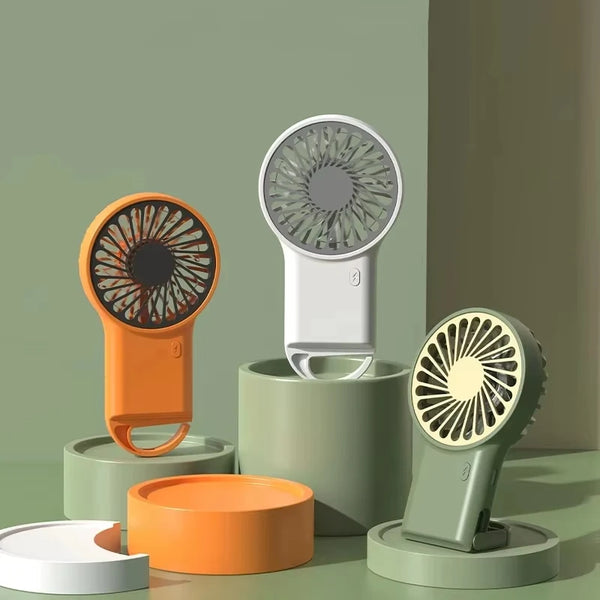 AeroMint Mini USB-Tischventilator | Tragbar & Leise | Mehrstufige Windstärke | Metallgehäuse mit Sprühlackierung