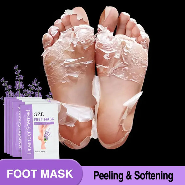 Fußpeeling-Maske SilkStep Pure | Entfernt Hornhaut & abgestorbene Haut | Für trockene, rissige Füße & Fersen | Glättende Intensivpflege