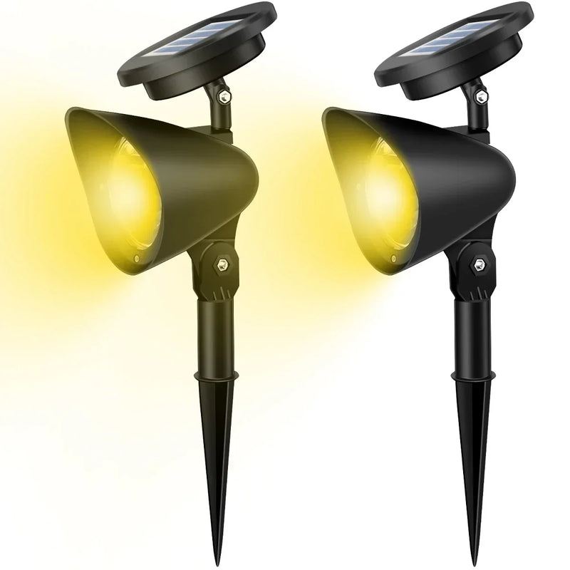 Solar-Spotstrahler LumiFokus | LED Gartenstrahler | IP65 Wasserdicht | Für Bäume, Wege & Landschaftsbeleuchtung