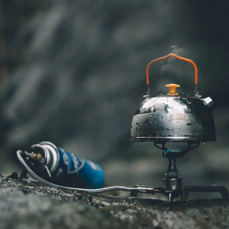 Ultraleichter Titan Gaskocher TITANOVA Pro 3000T | 26g | 2700W Leistung | Faltbar & Kompakt | Camping, Wandern, Survival