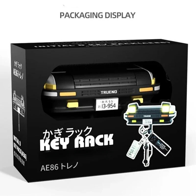 KeyBeam Schlüsselhalter Auto-Design | Wandhaken im Scheinwerfer-Look | Geschenkidee für Autofans & Männer
