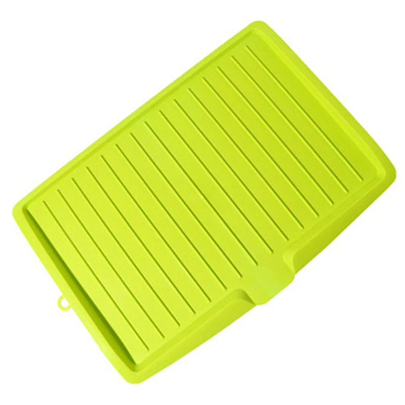 FlexiDry Pro Flexibles Abtropfgestell | Silikon-Abtropfmatte für Spüle | Hitzebeständig & Faltbar | 44,7 x 30,9 cm | Geschirr-Organizer für Küche