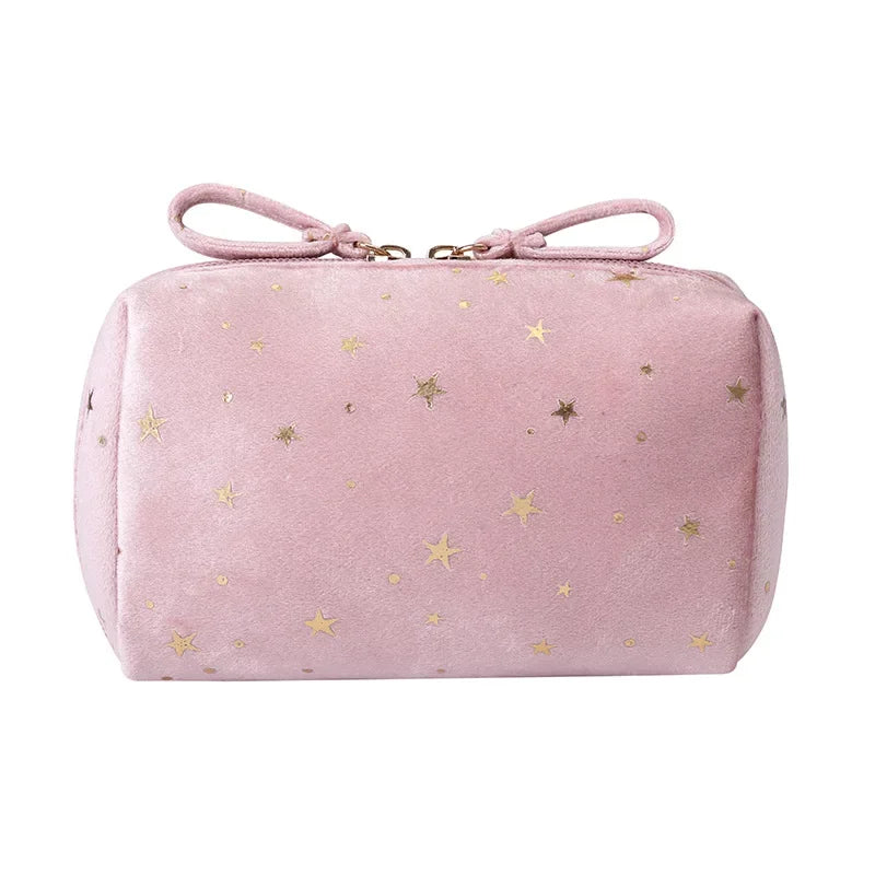 Velina SoftBag Samtige Kosmetiktasche für Damen | Weich & Kompakt | Für Lippenstift & Beauty-Essentials | Tragbar & Stilvoll