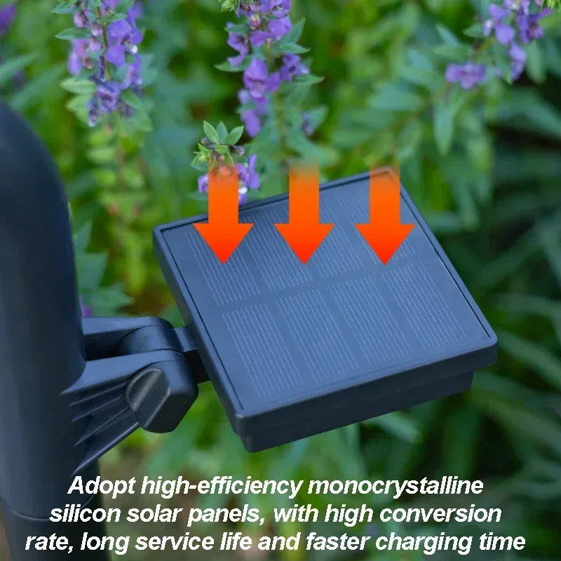Solar Gartenleuchte LUXORA WarmGlow | IP55 Wasserdicht | Solarbetrieben | Automatischer Dämmerungssensor